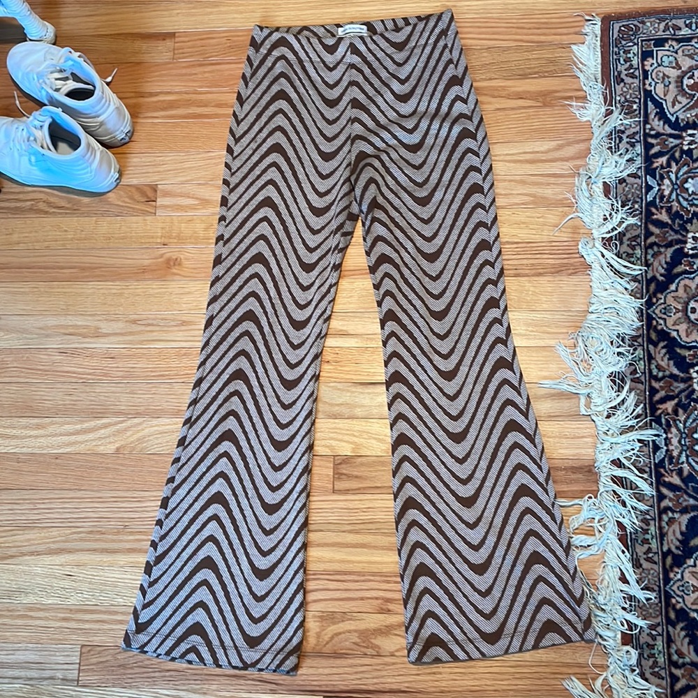 Urban Outfitters Knit Flare Retro Brown Size M